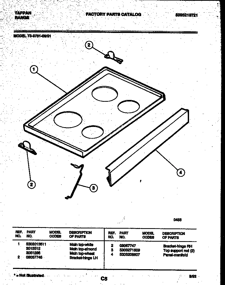 04 - COOKTOP PARTS