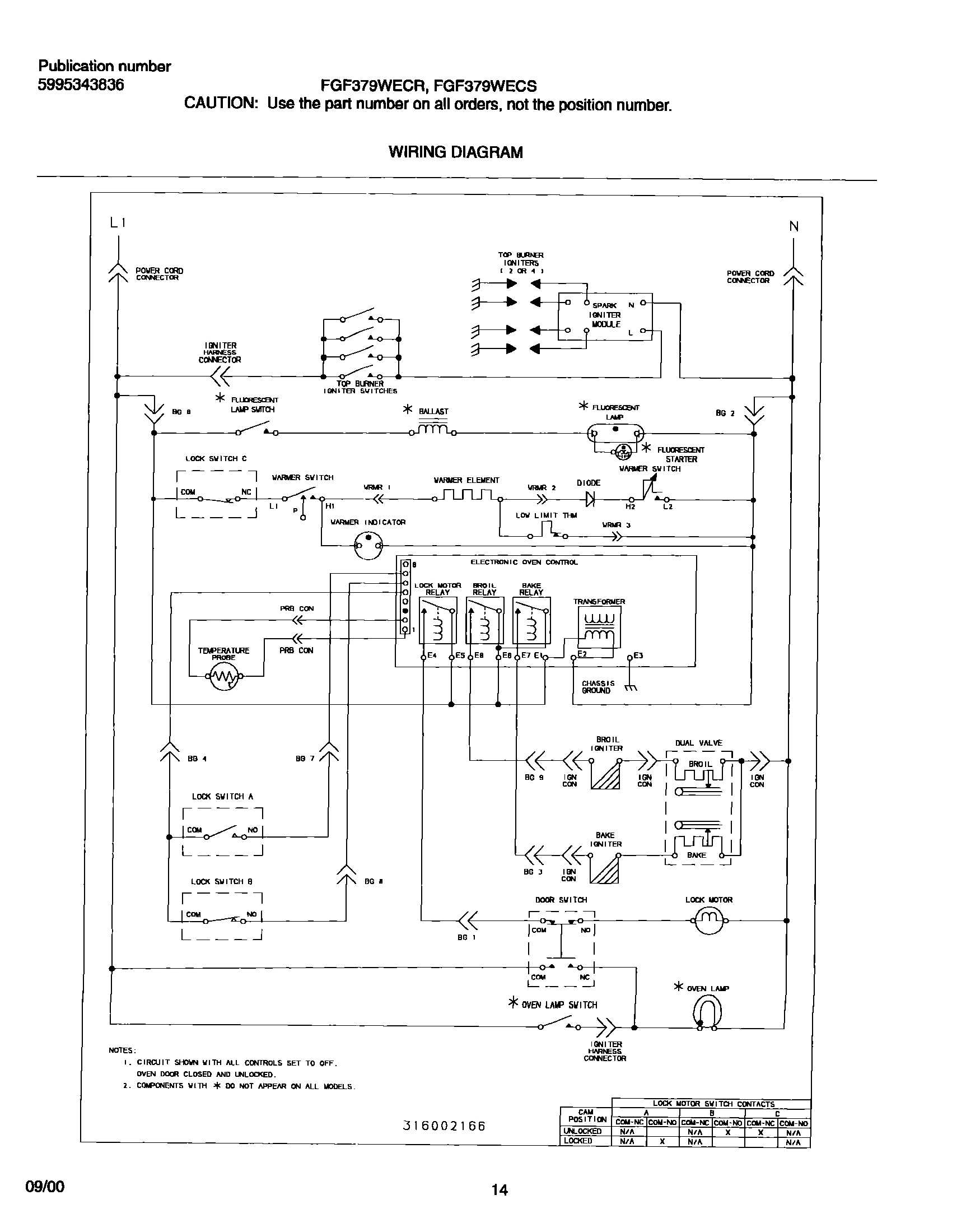 14 - WIRING DIAGRAM