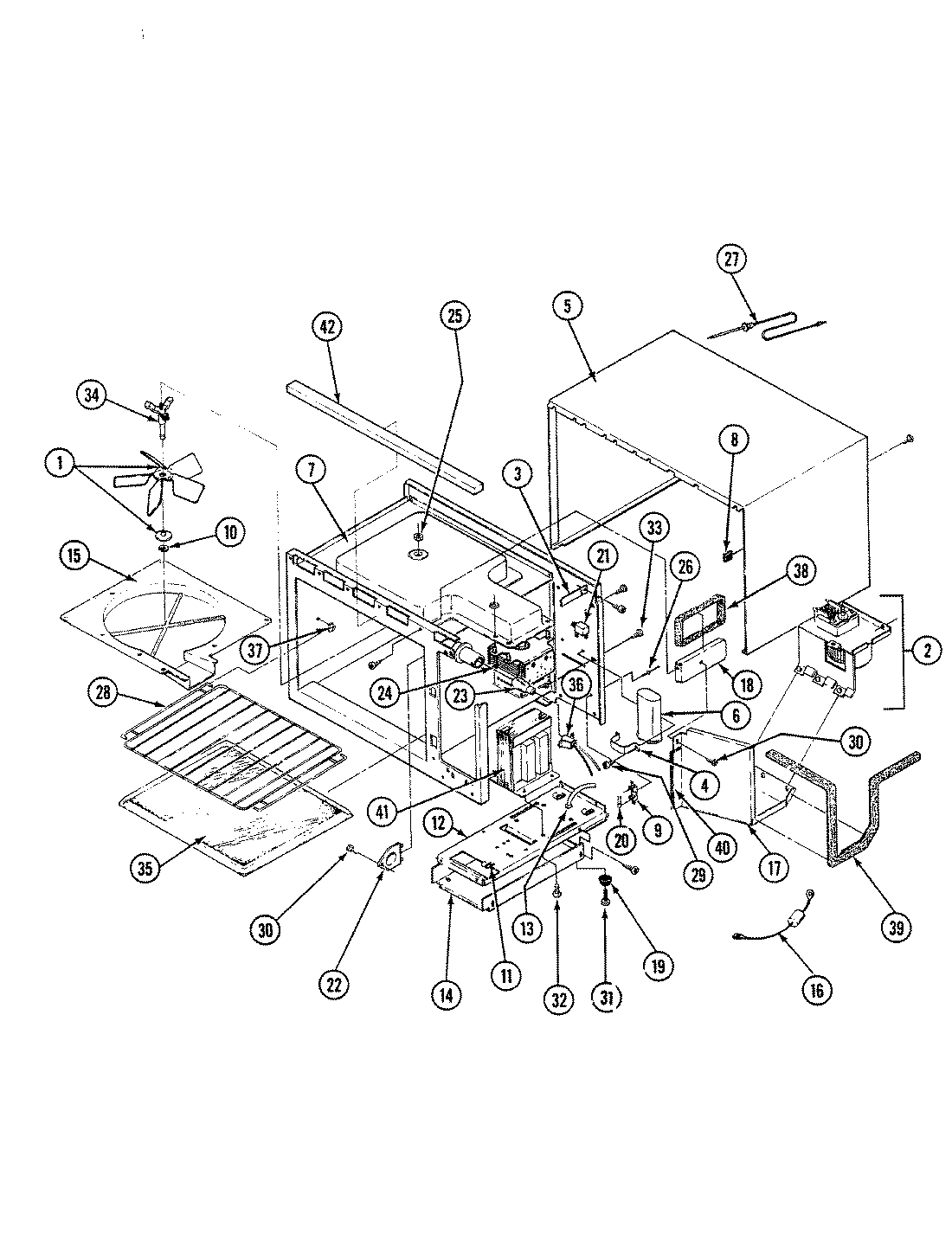 01 - BASE & CAVITY PARTS (CM46F-14T-02)