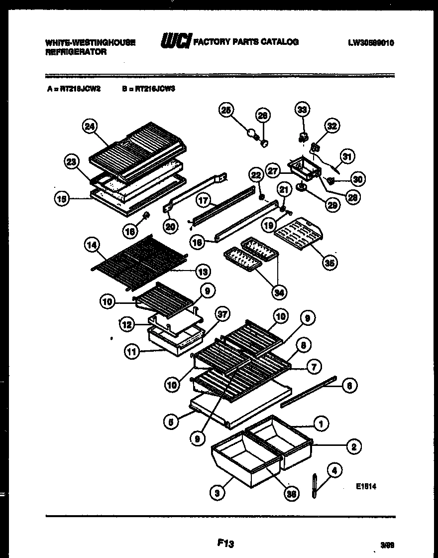05 - BROILER DRAWER PARTS