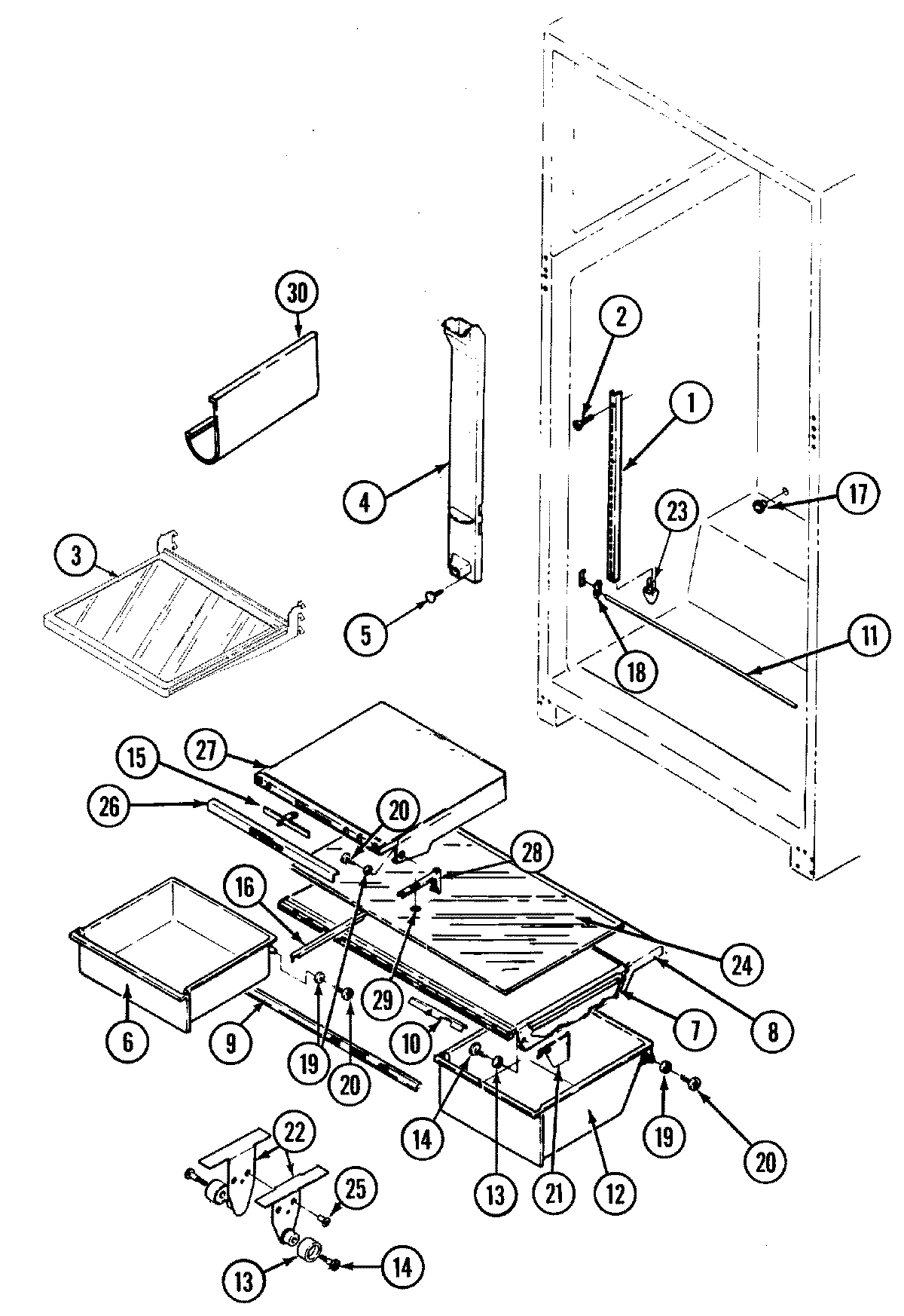 05 - SHELVES & ACCESSORIES