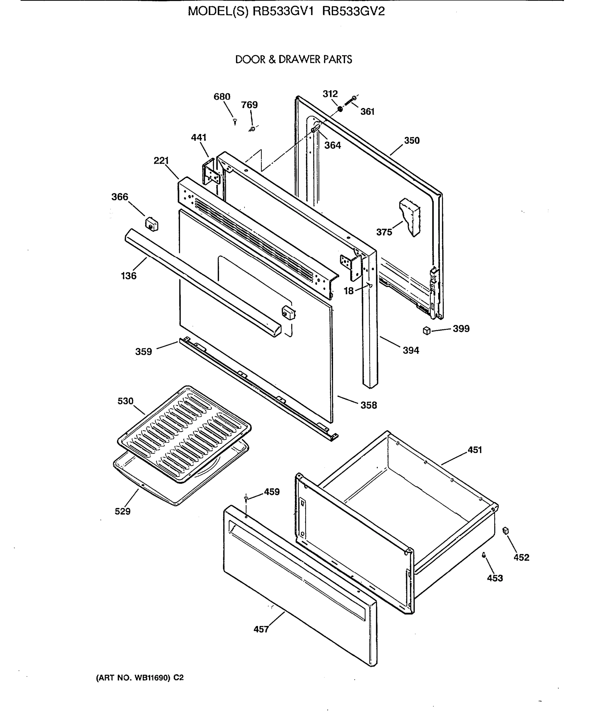 DOOR & DRAWER PARTS
