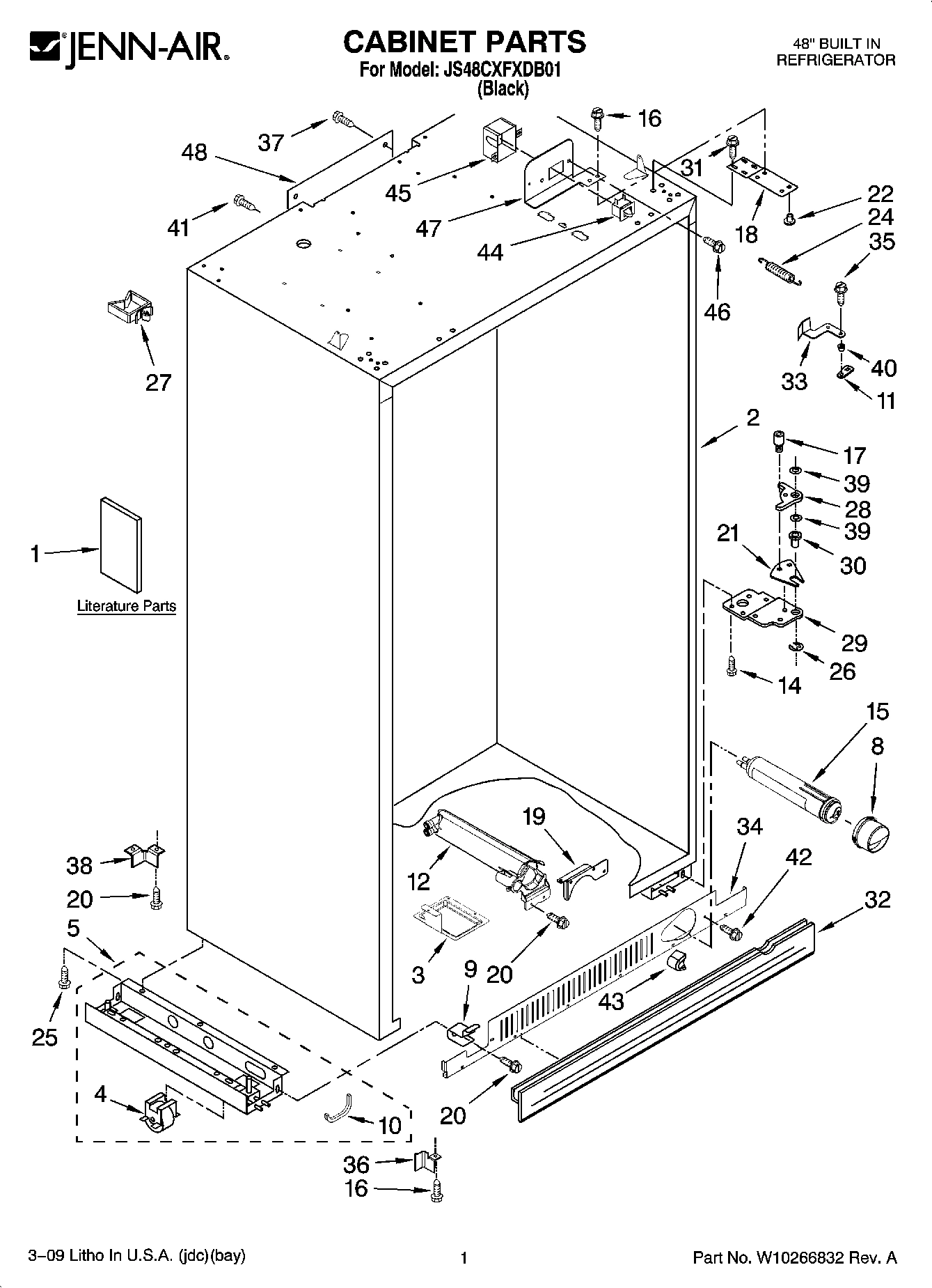 01 - CABINET PARTS