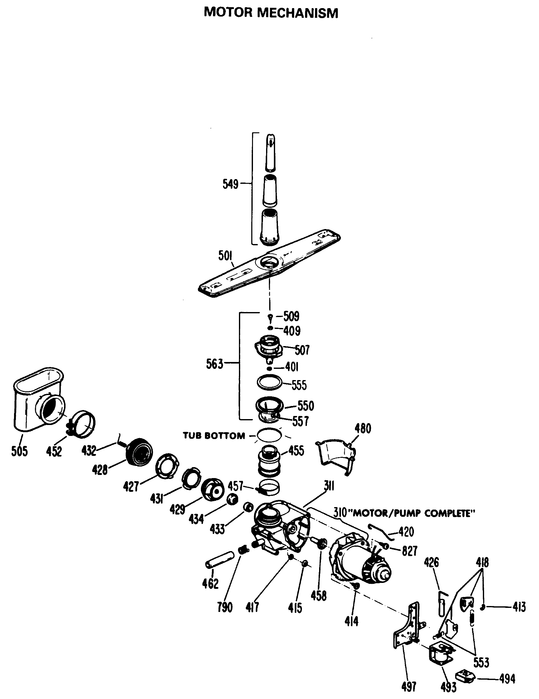 MOTOR MECHANISM