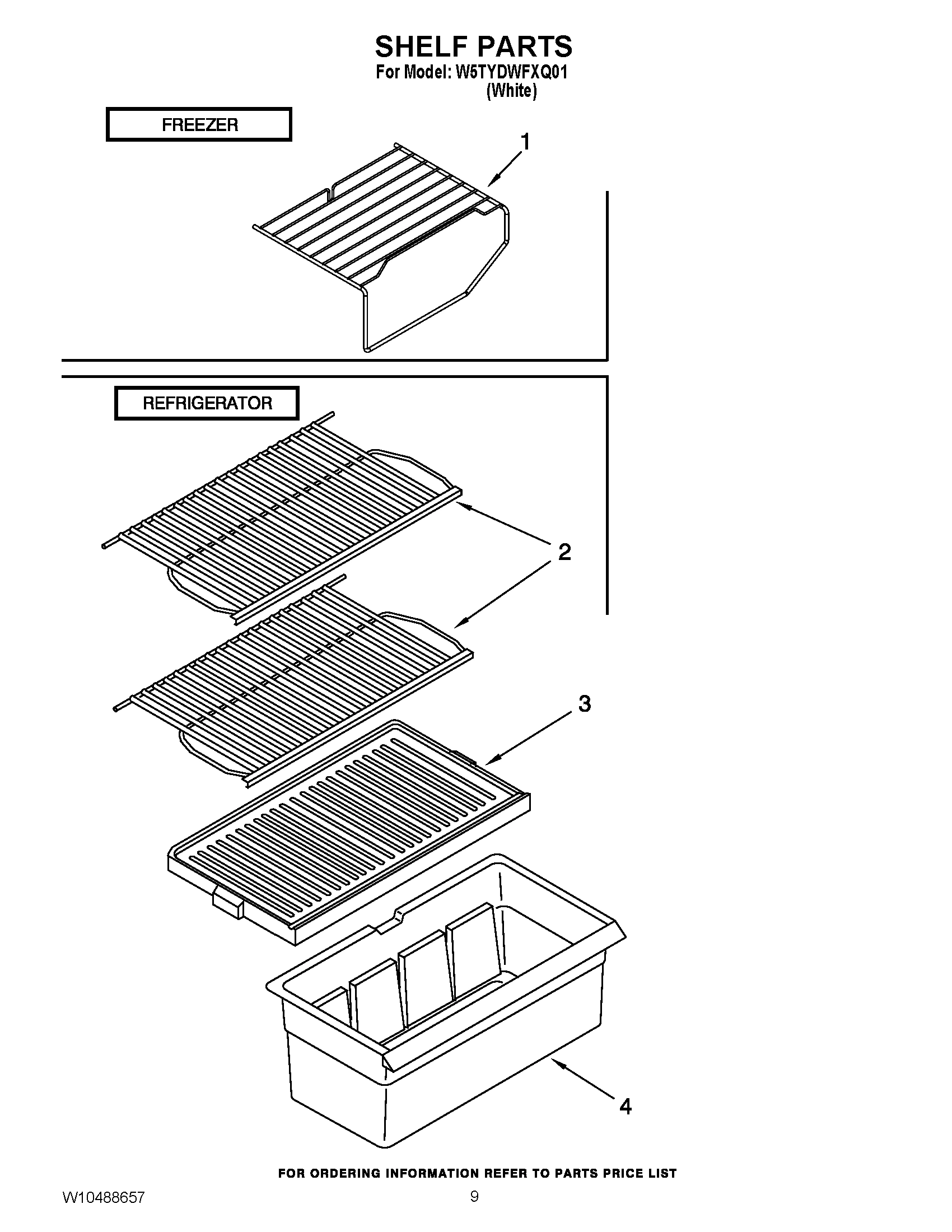 05 - SHELF PARTS