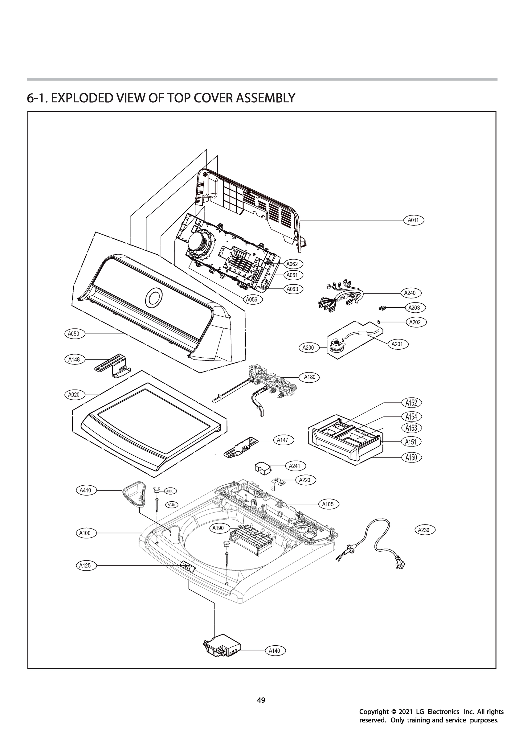 TOP COVER ASSEMBLY