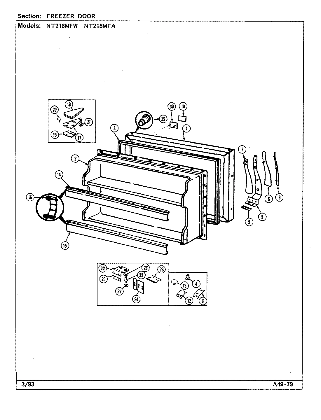 02 - FREEZER DOOR
