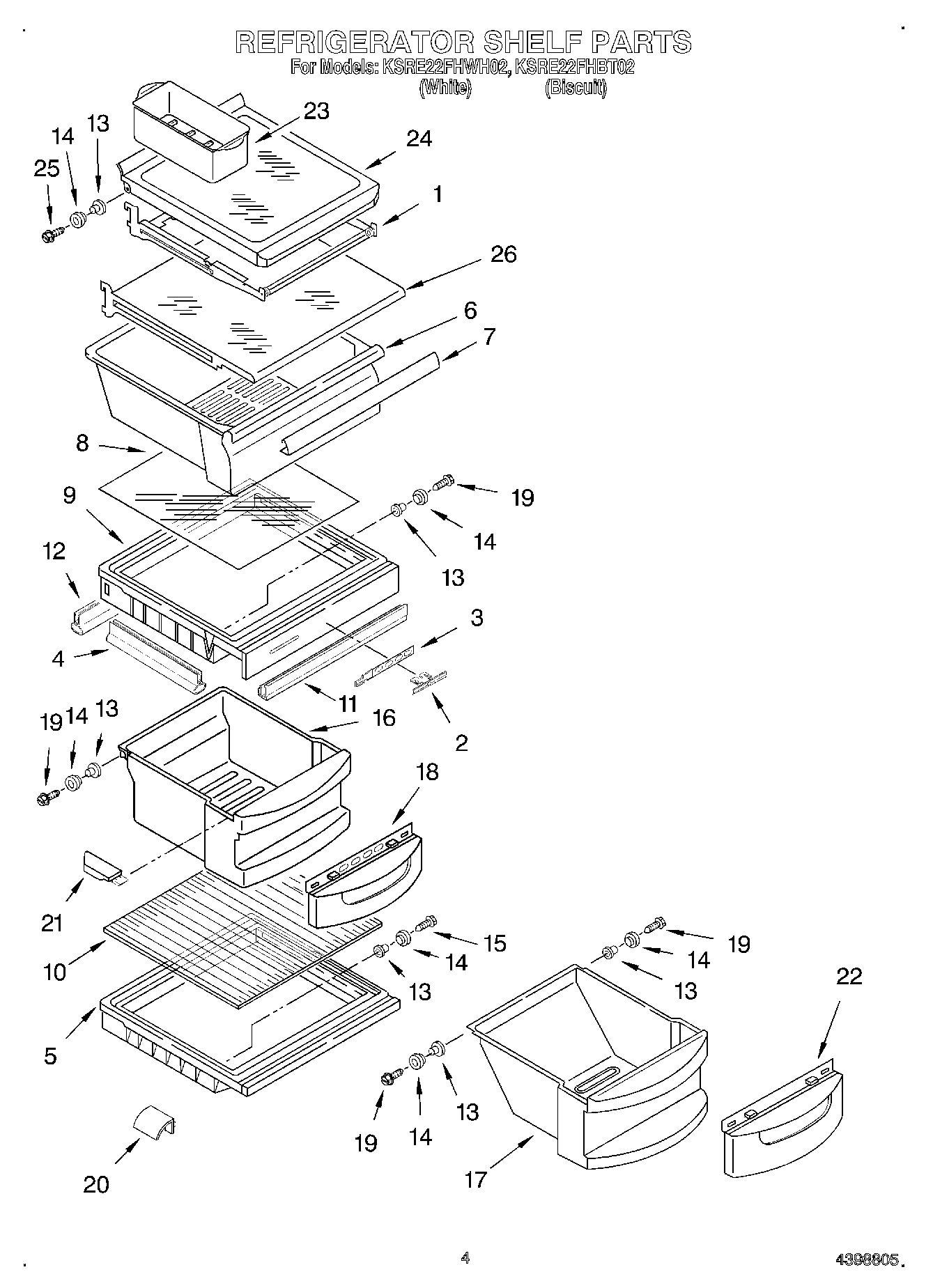 03 - REFRIGERATOR SHELF
