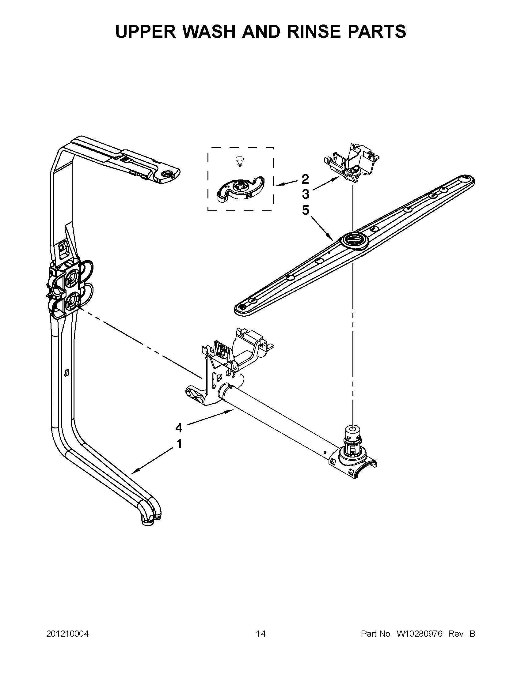 07 - UPPER WASH AND RINSE PARTS