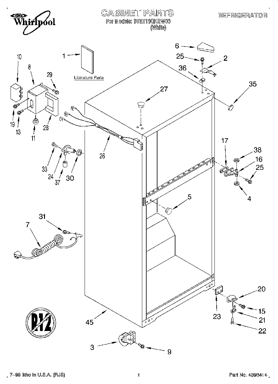 01 - CABINET, LITERATURE