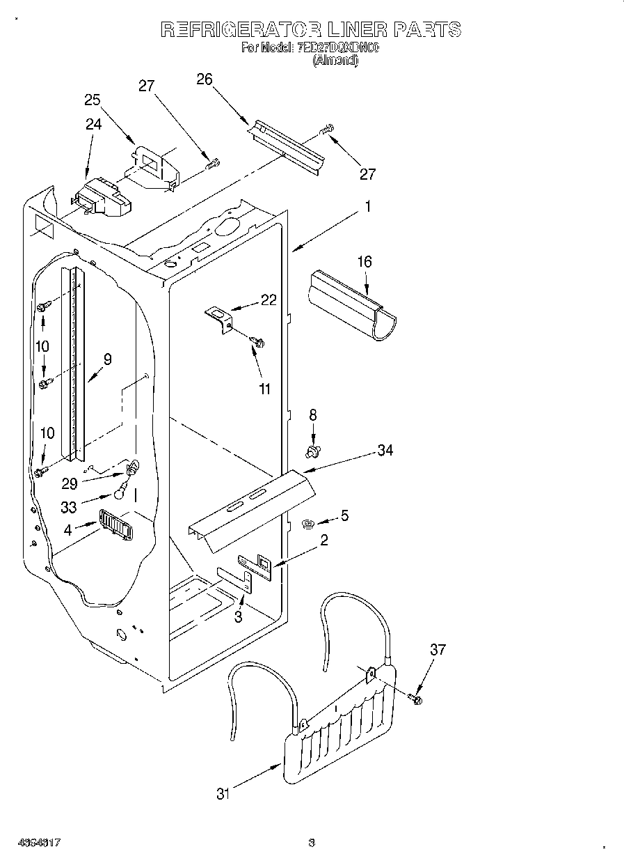 02 - REFRIGERATOR LINER