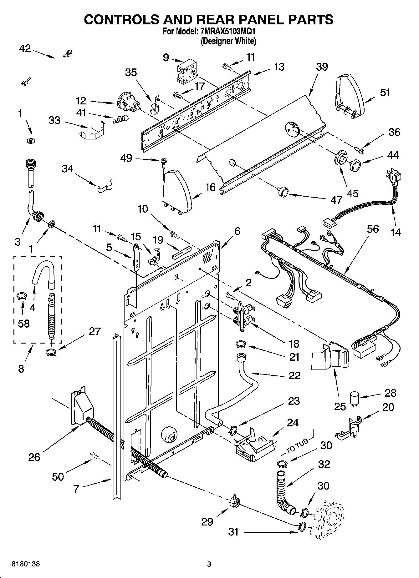 02 - CONTROL AND REAR PANEL PARTS