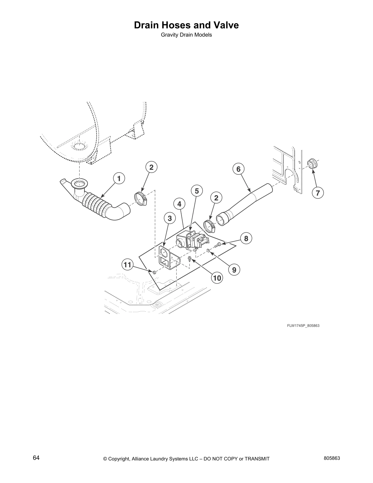 Drain Hoses and Valve