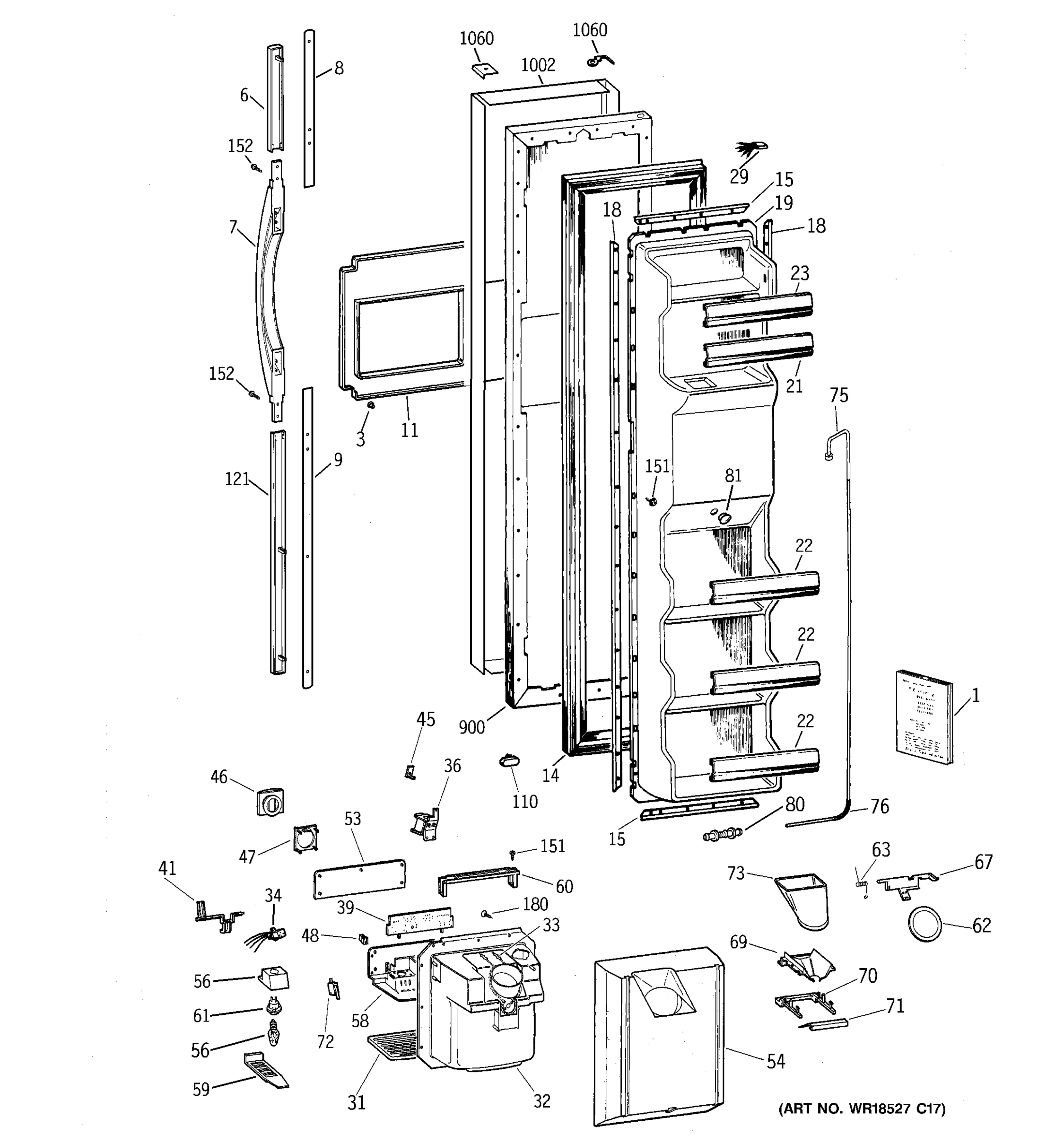 FREEEZER DOOR