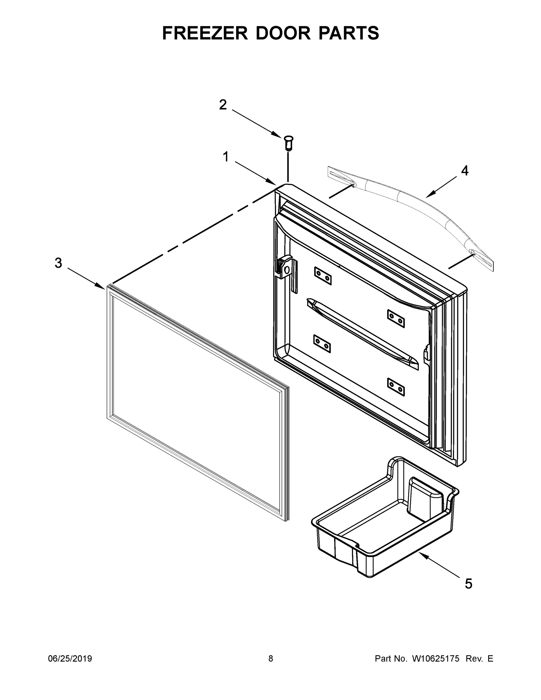 05 - FREEZER DOOR PARTS