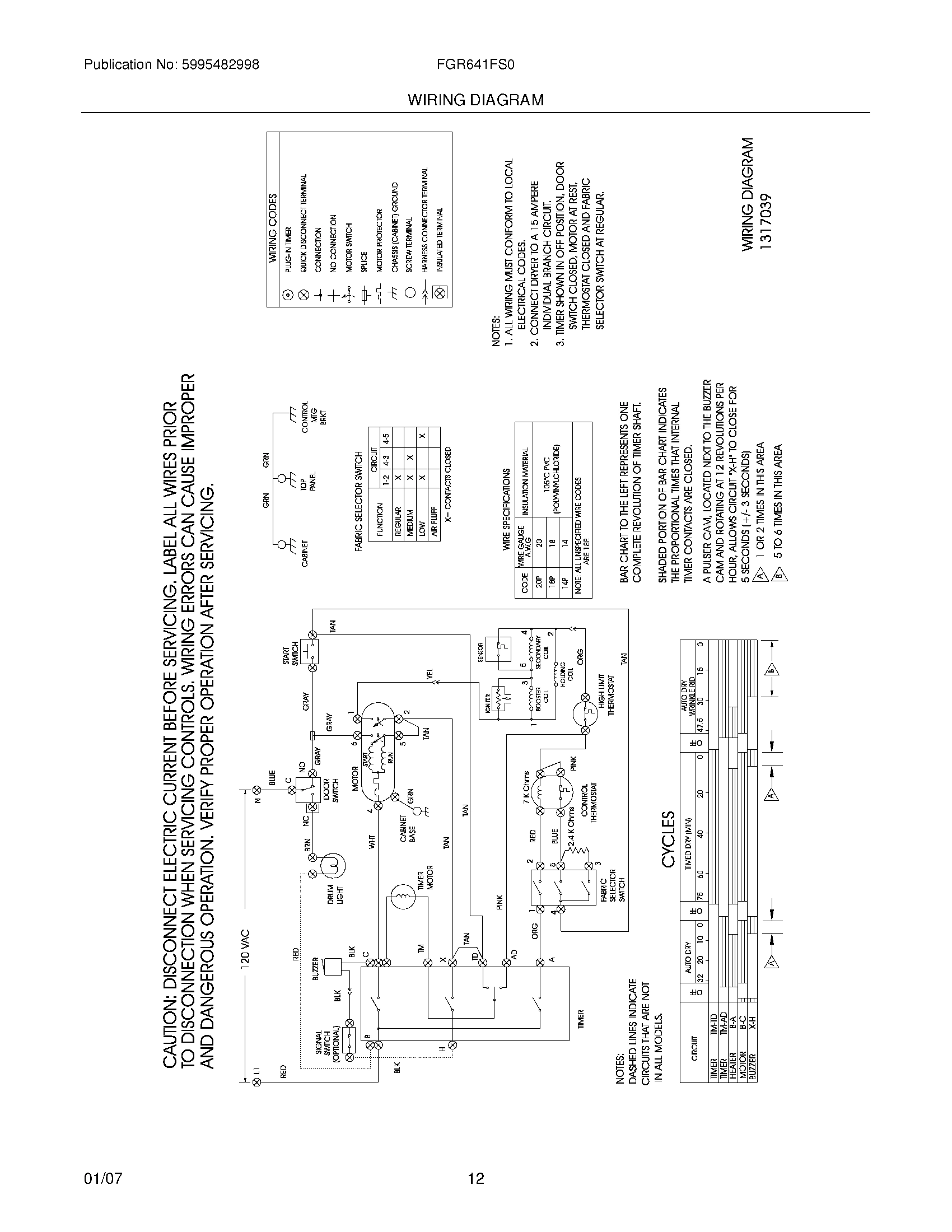 12 - WIRING DIAGRAM