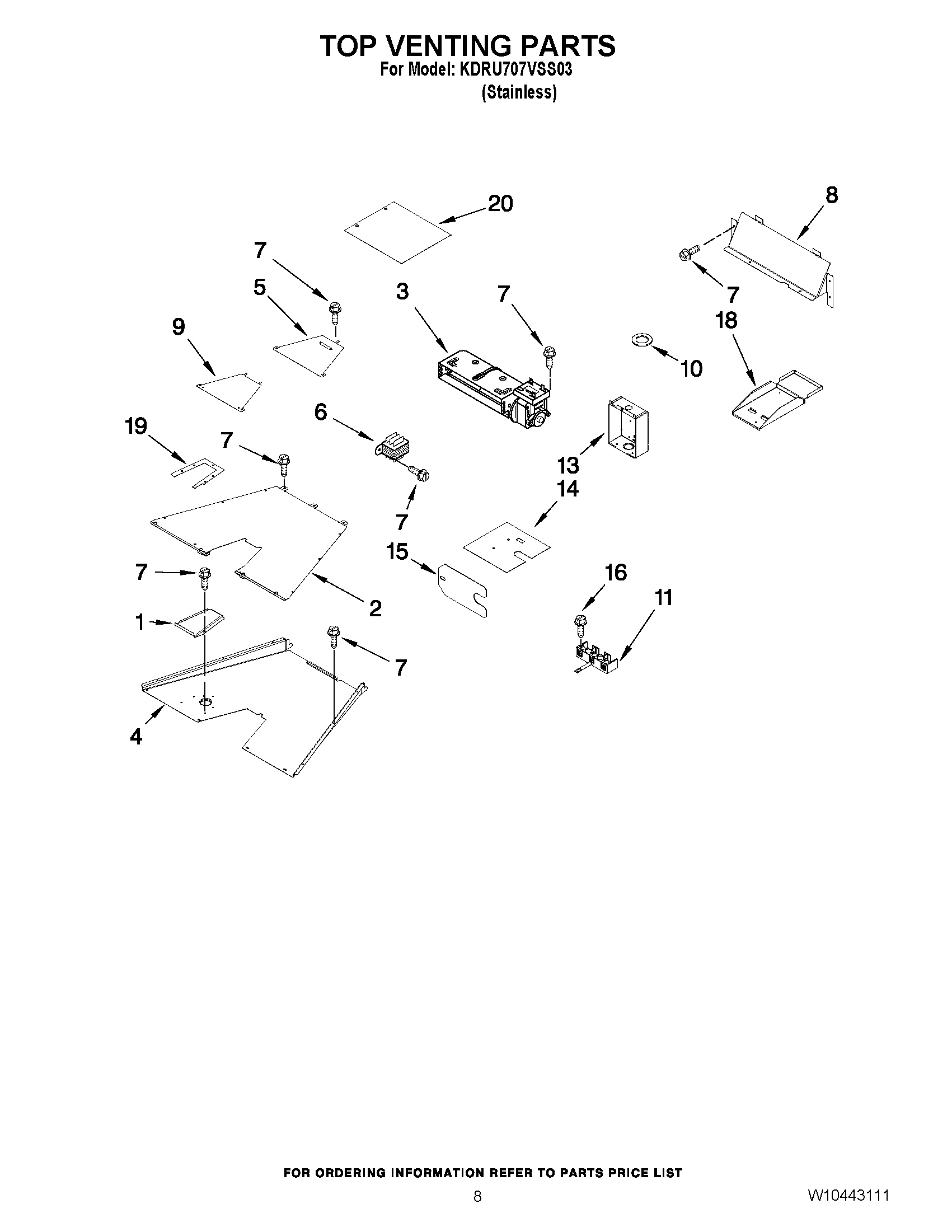 05 - TOP VENTING PARTS