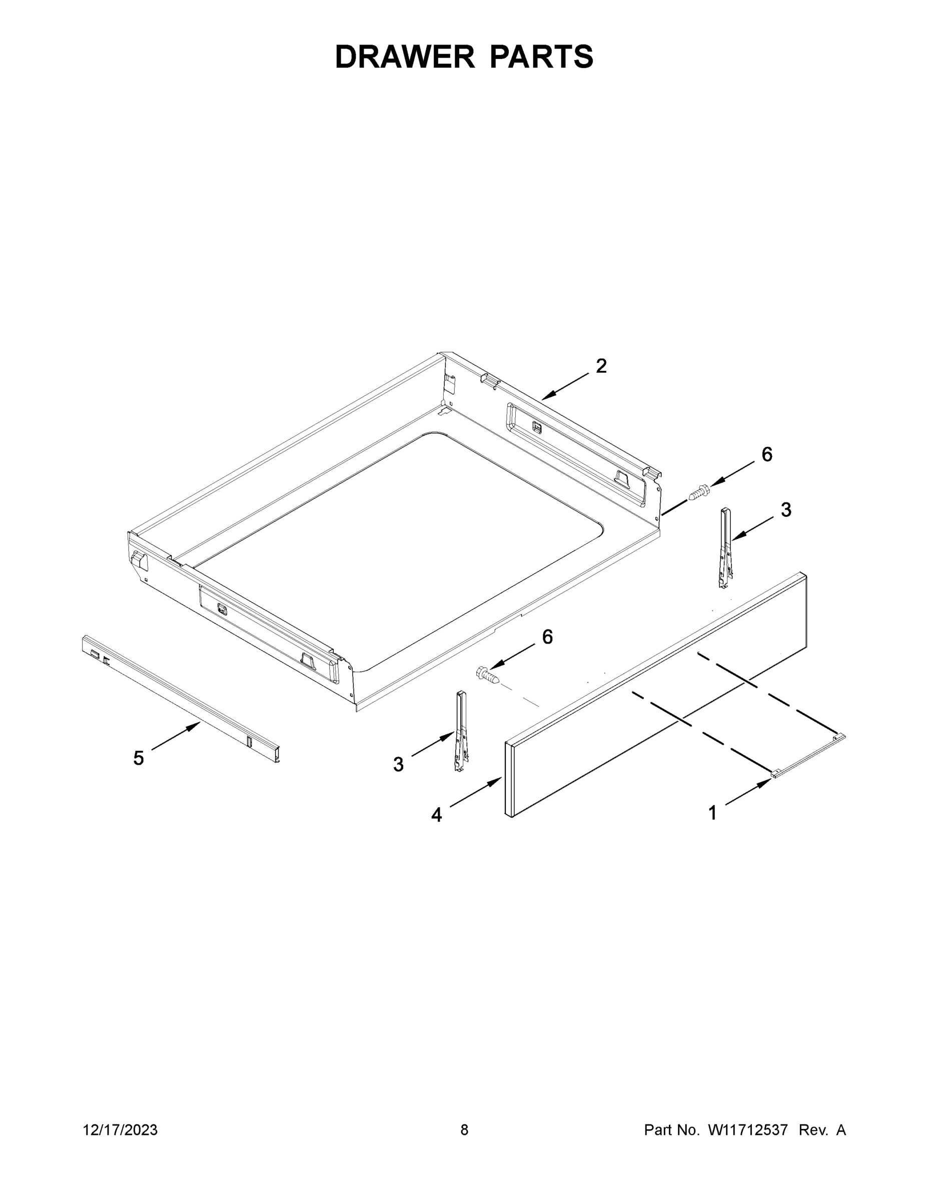 05 - DRAWER PARTS