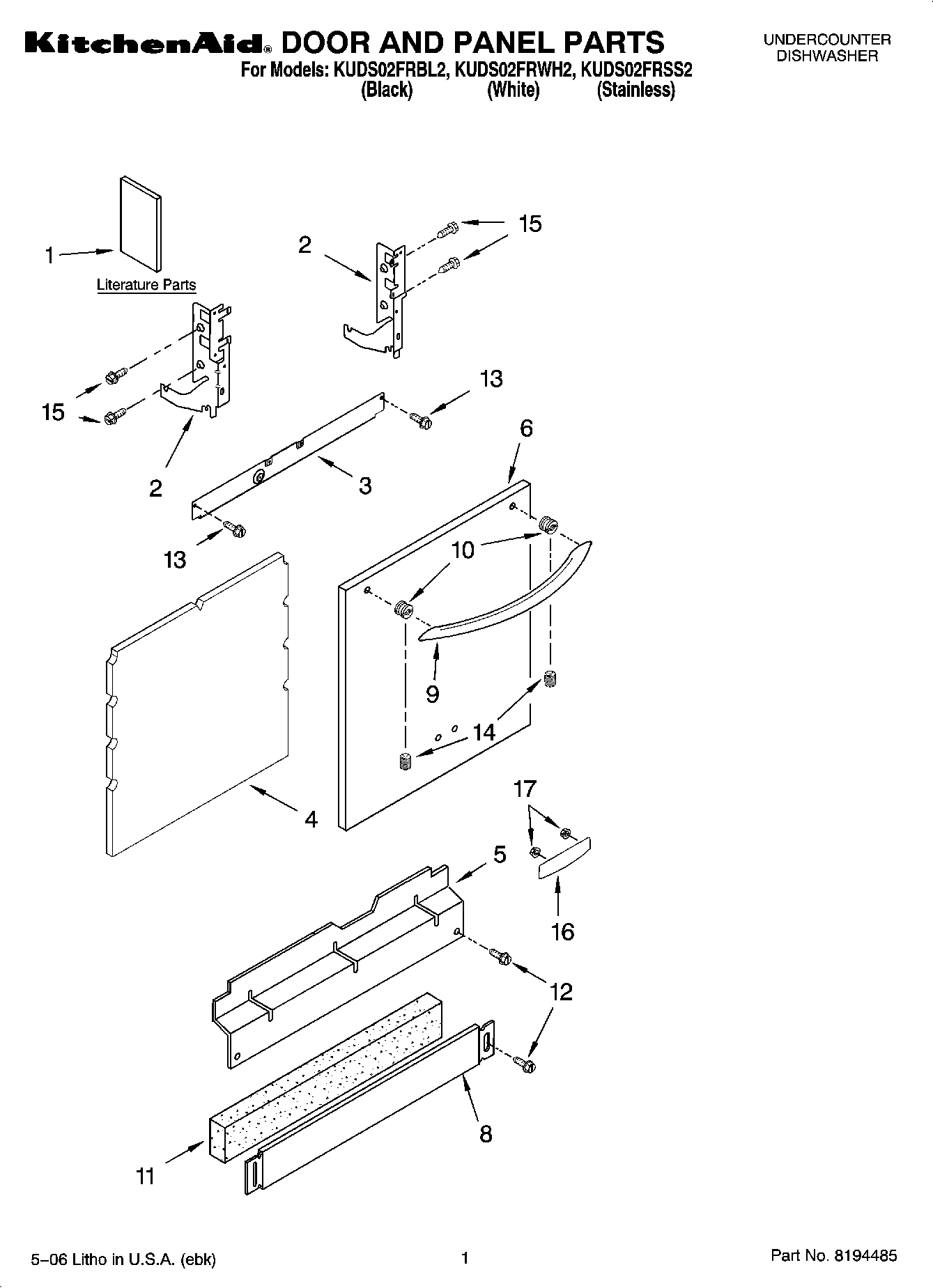 01 - DOOR AND PANEL PARTS