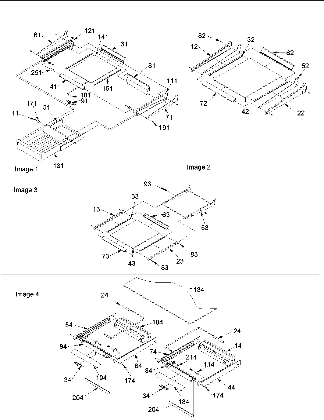 11 - Shelving Assy