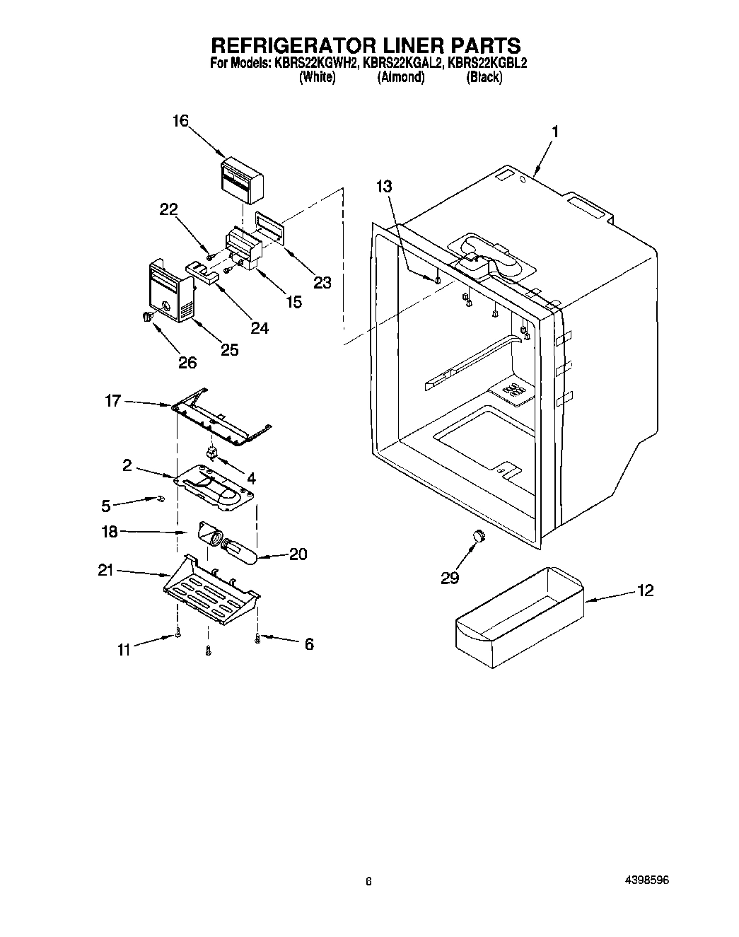 04 - REFRIGERATOR LINER