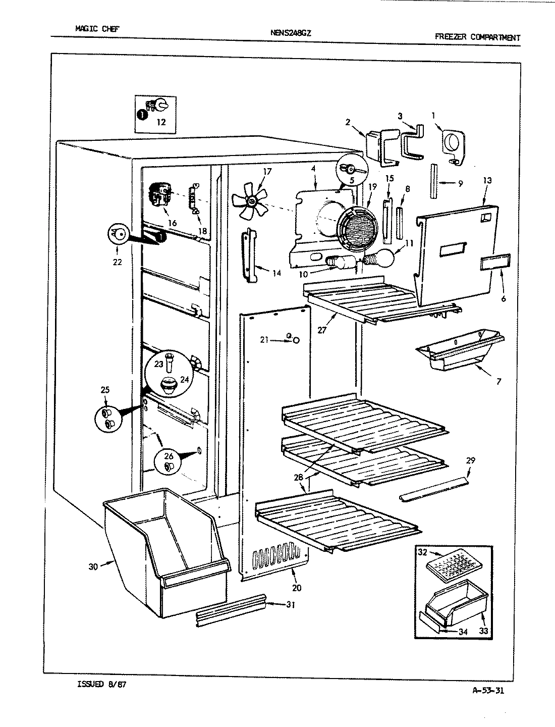 01 - FREEZER COMPARTMENT