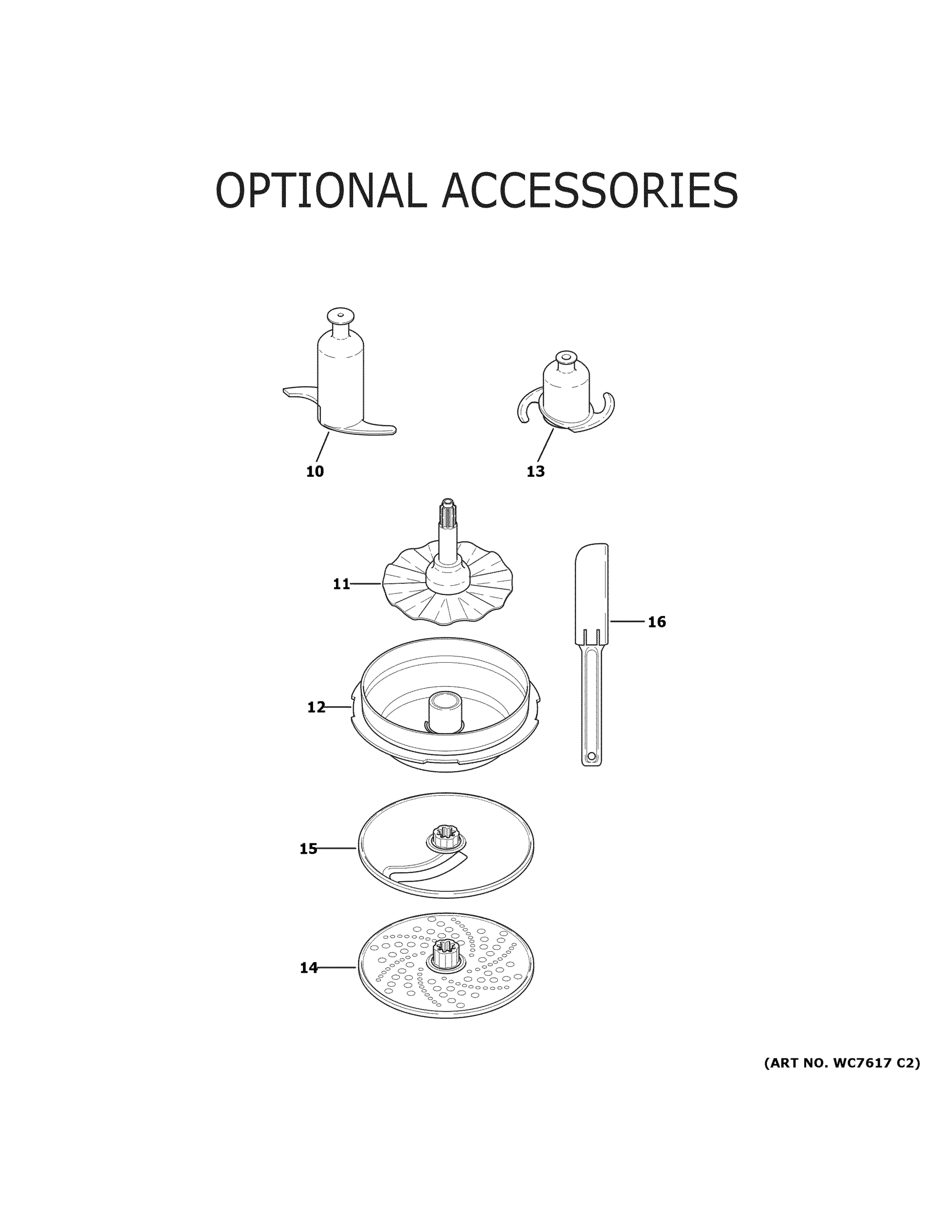 OPTIONAL ACCESSORIES