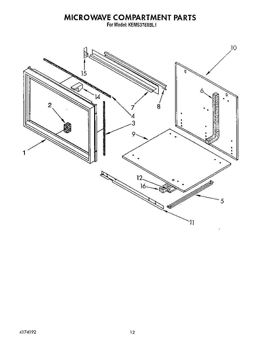 08 - MICROWAVE COMPARTMENT