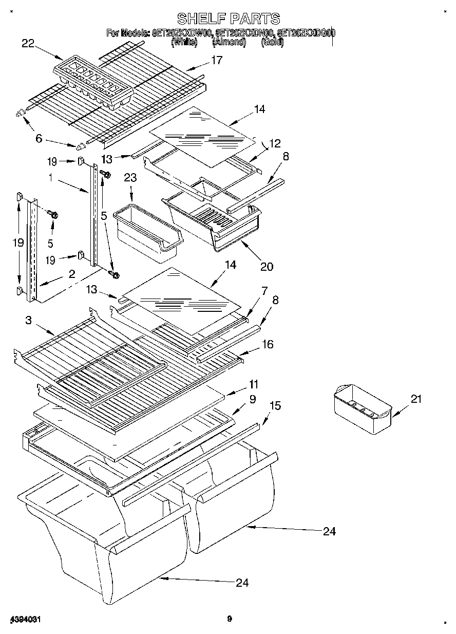 05 - SHELF, LIT/OPTIONAL