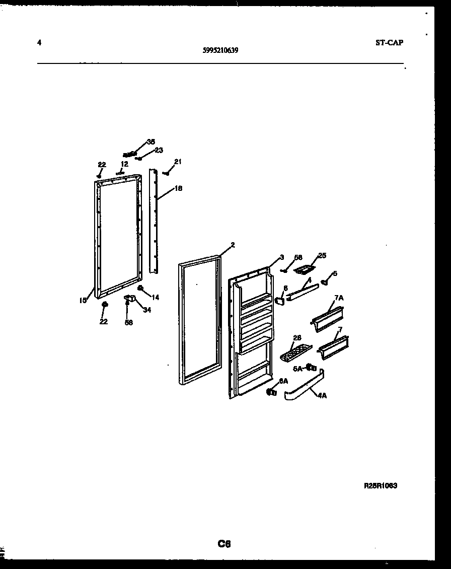 03 - REFRIGERATOR DOOR PARTS