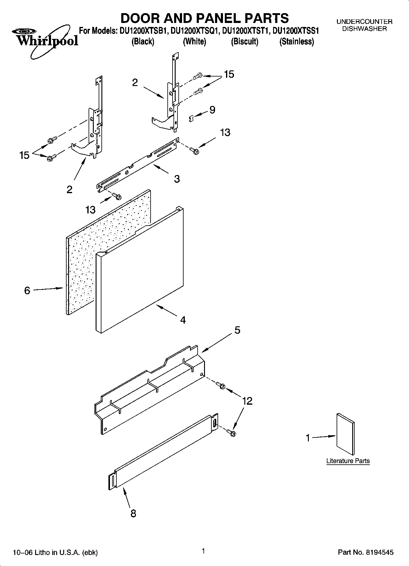 01 - DOOR AND PANEL PARTS