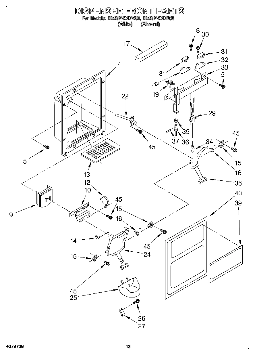 08 - DISPENSER FRONT