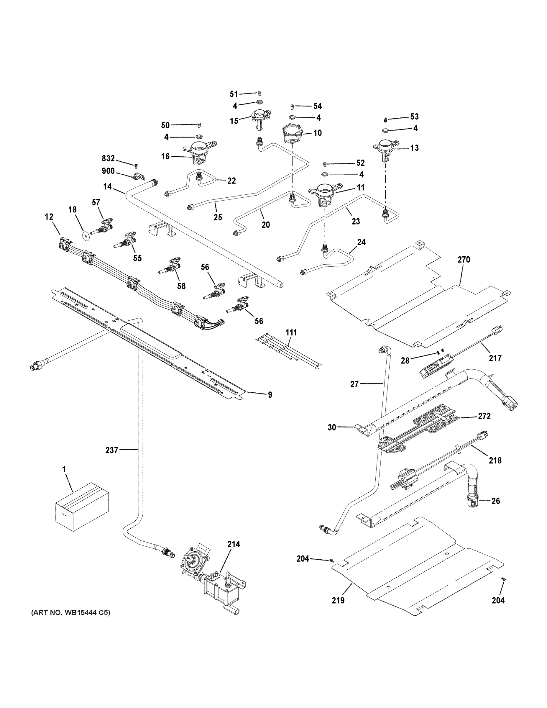 GAS & BURNER PARTS