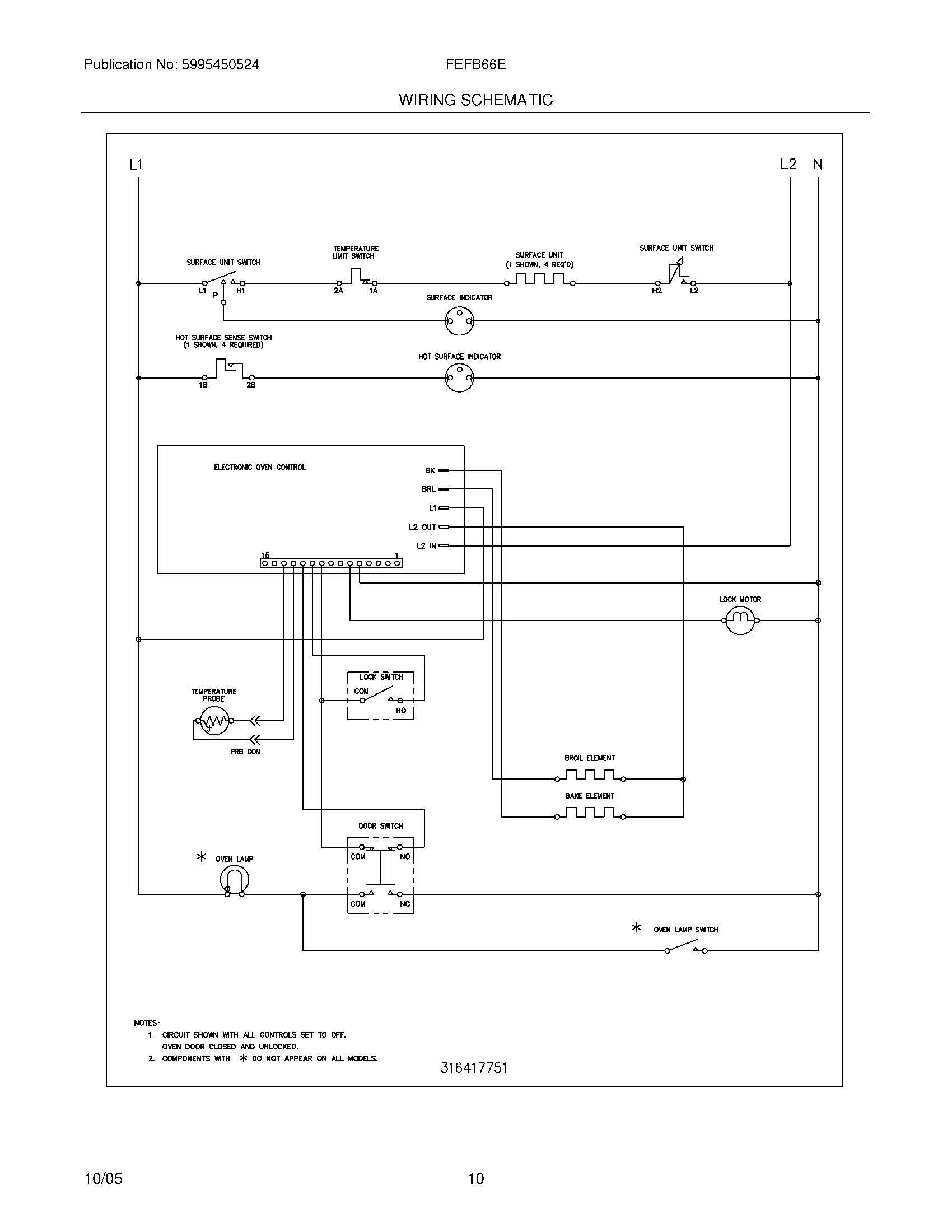 10 - WIRING SCHEMATIC