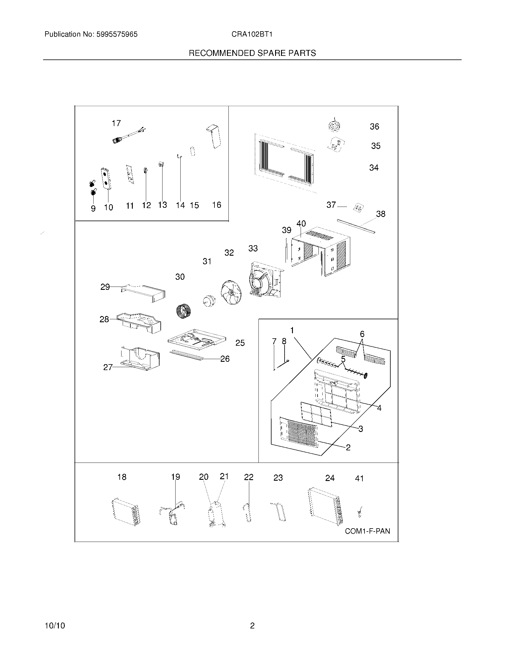 03 - RECOMMENDED SPARE PARTS