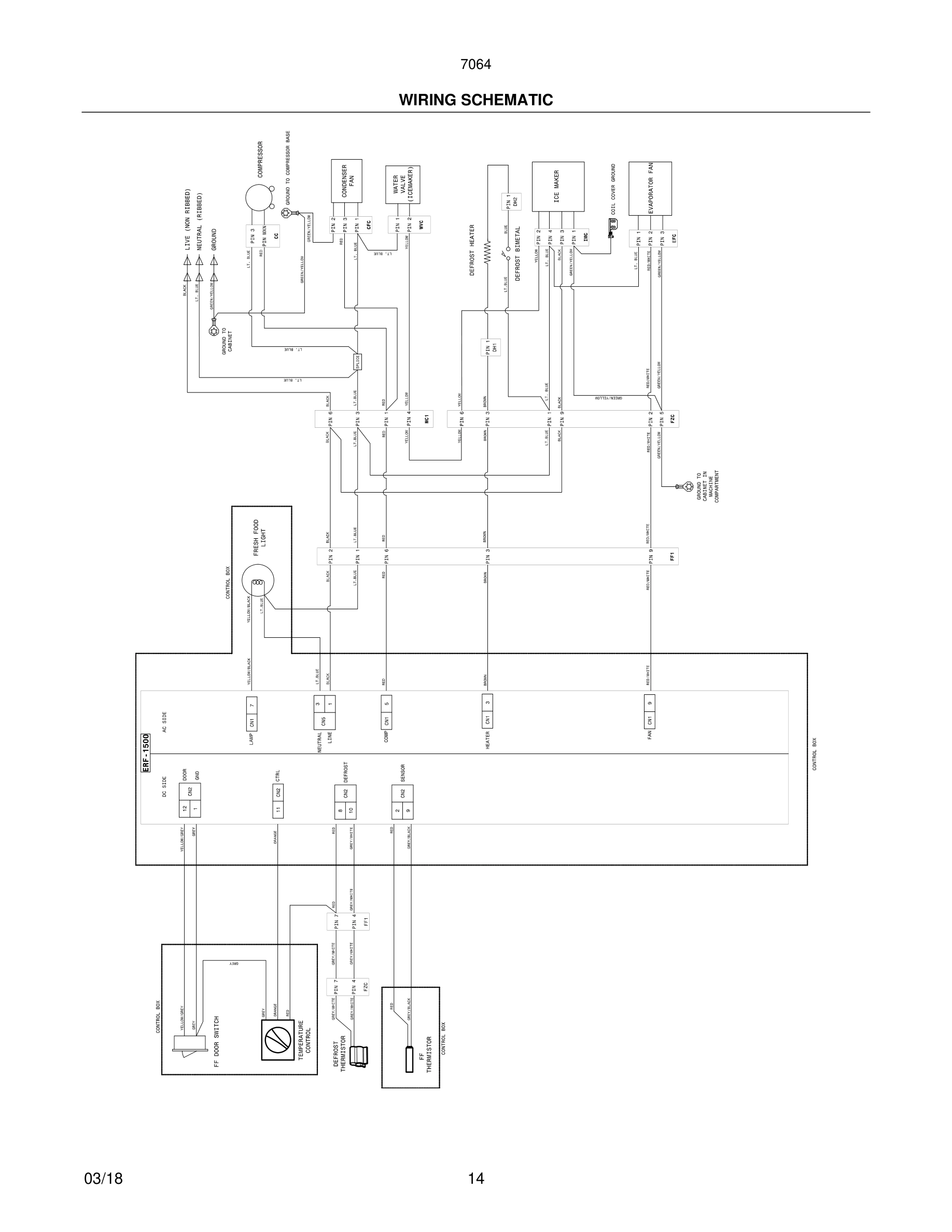 14 - WIRING SCHEMATIC