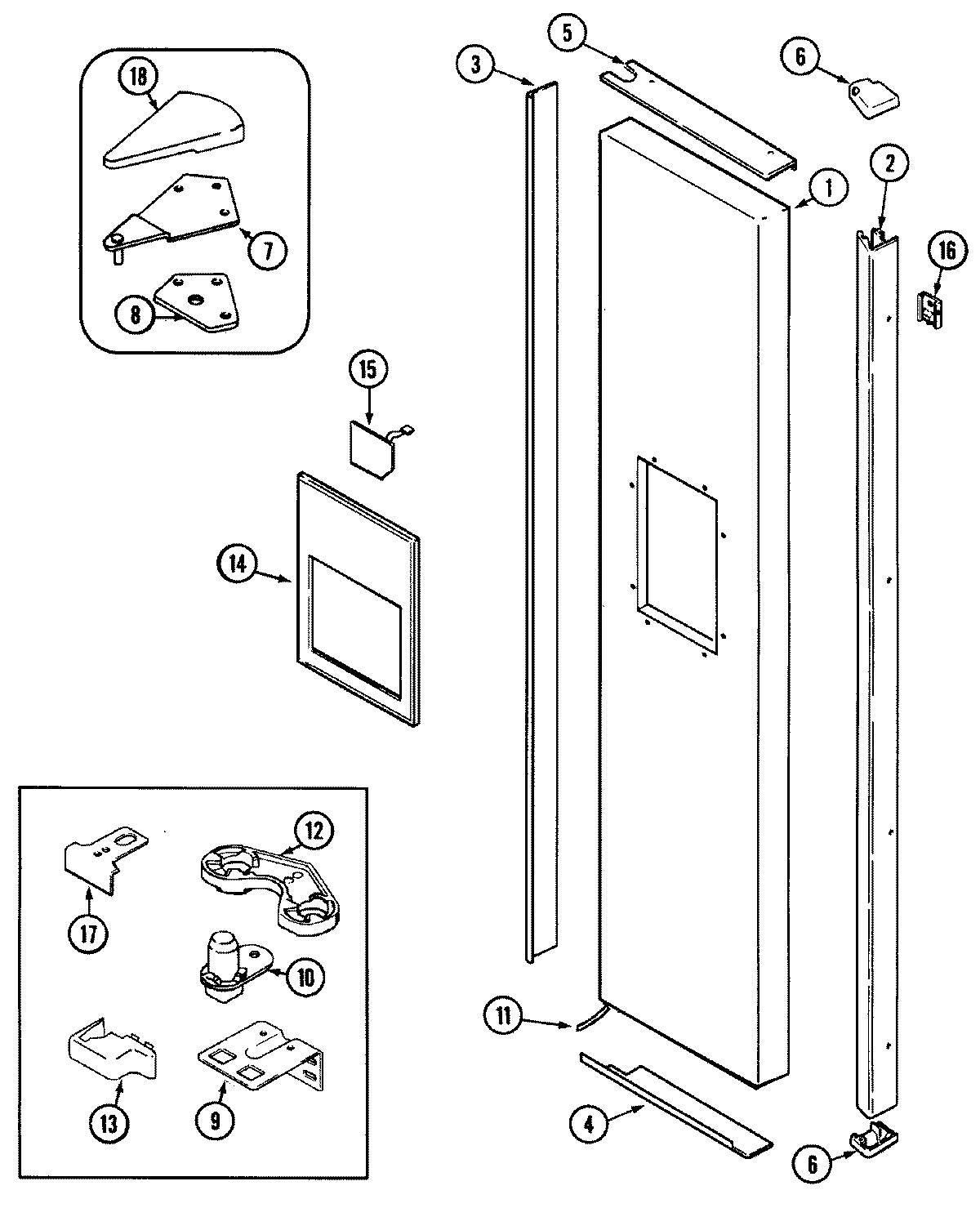 06 - FREEZER OUTER DOOR