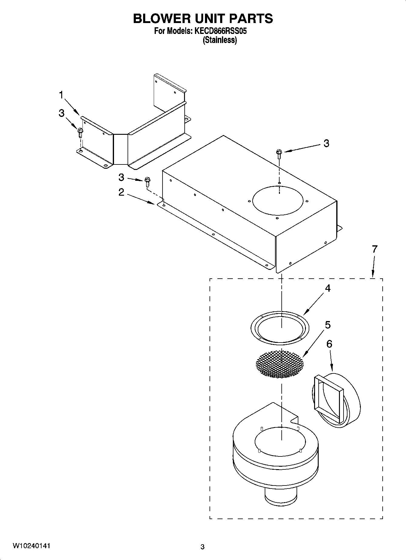 02 - BLOWER UNIT PARTS, OPTIONAL PARTS