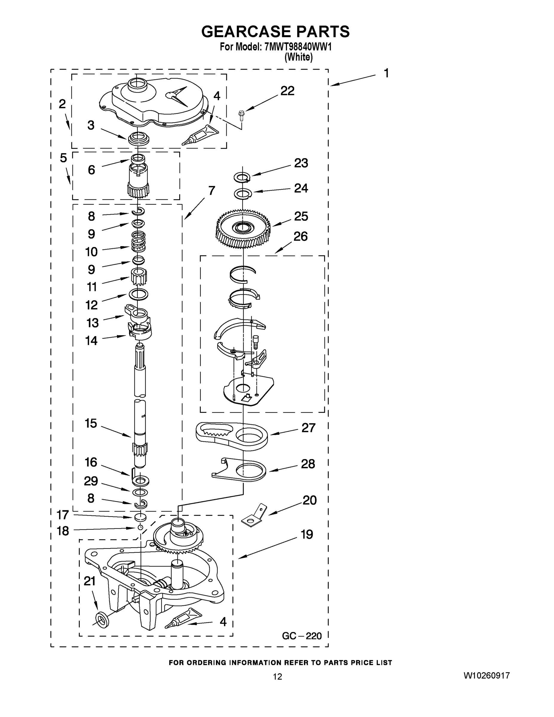 08 - GEARCASE PARTS