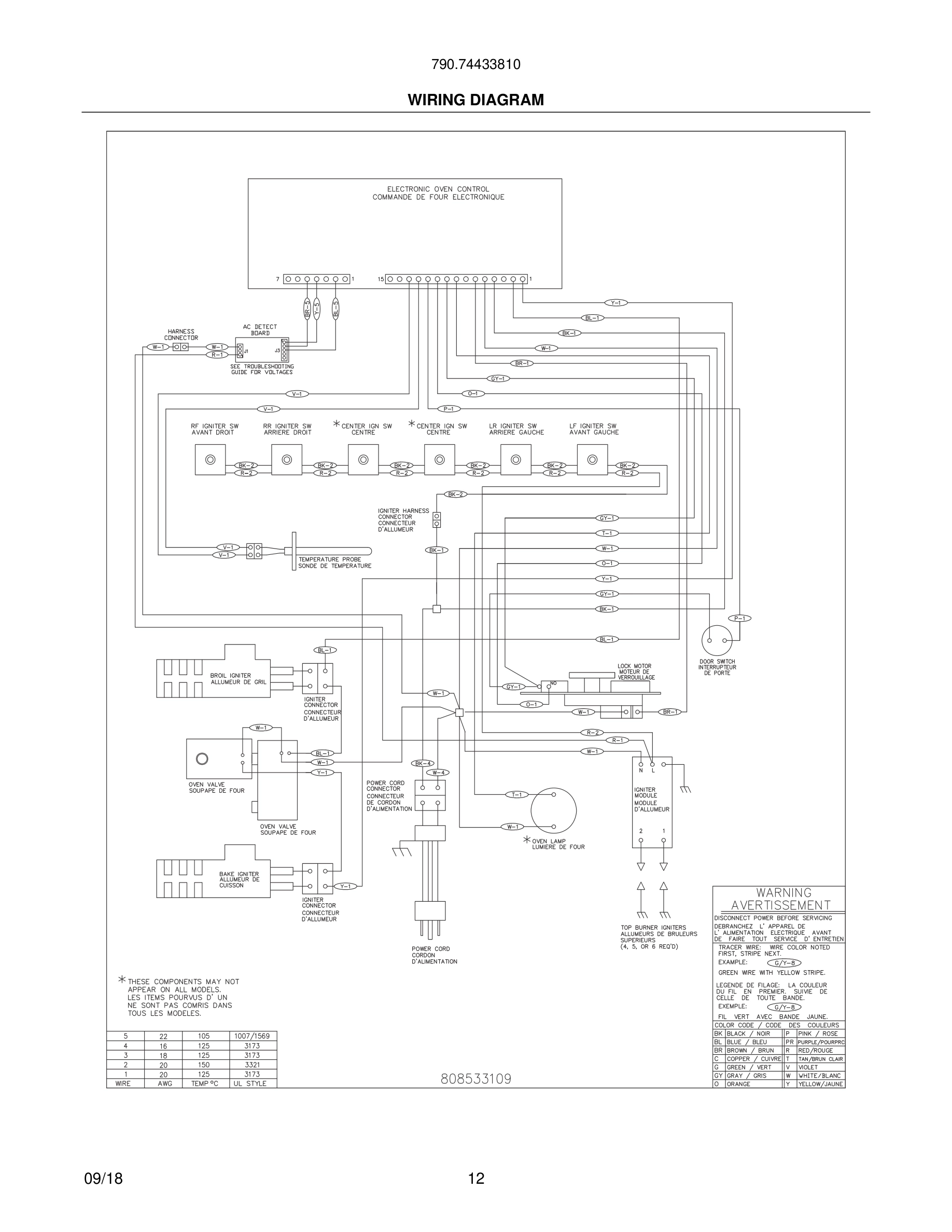 12 - WIRING DIAGRAM