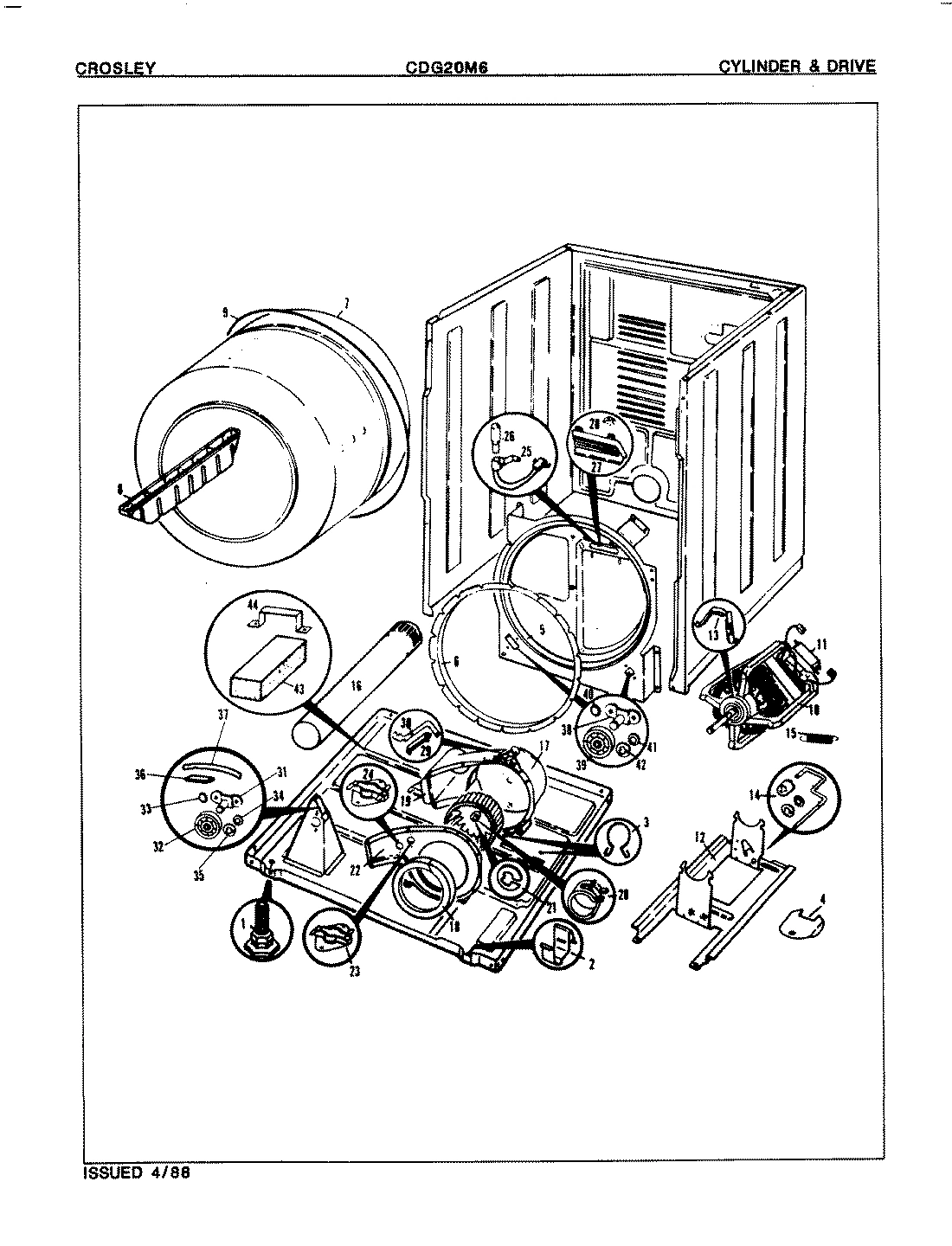 02 - CYLINDER & DRIVE (ORIG-REV.A)