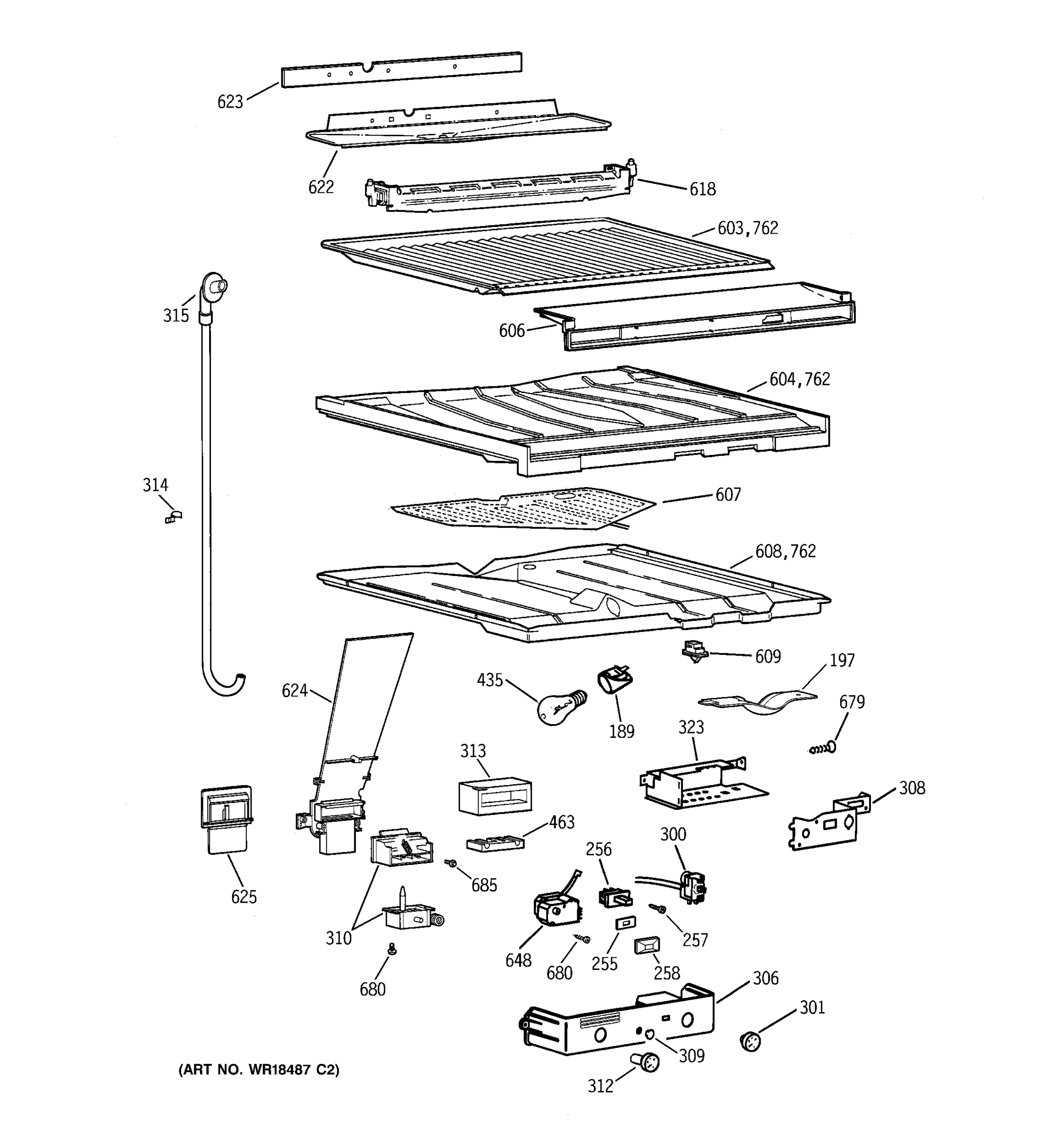 SEPARATOR COMPARTMENT PARTS