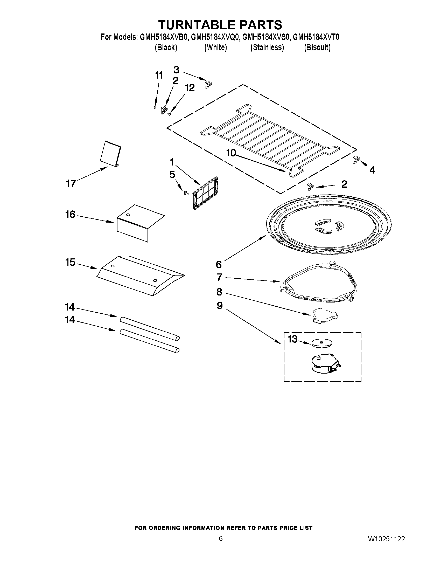 05 - TURNTABLE PARTS
