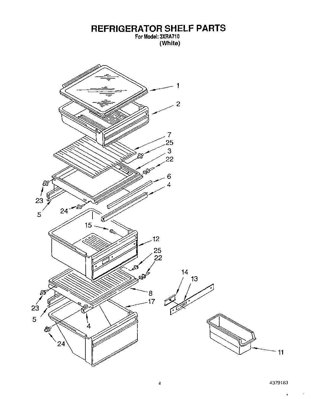 03 - REFRIGERATOR SHELF