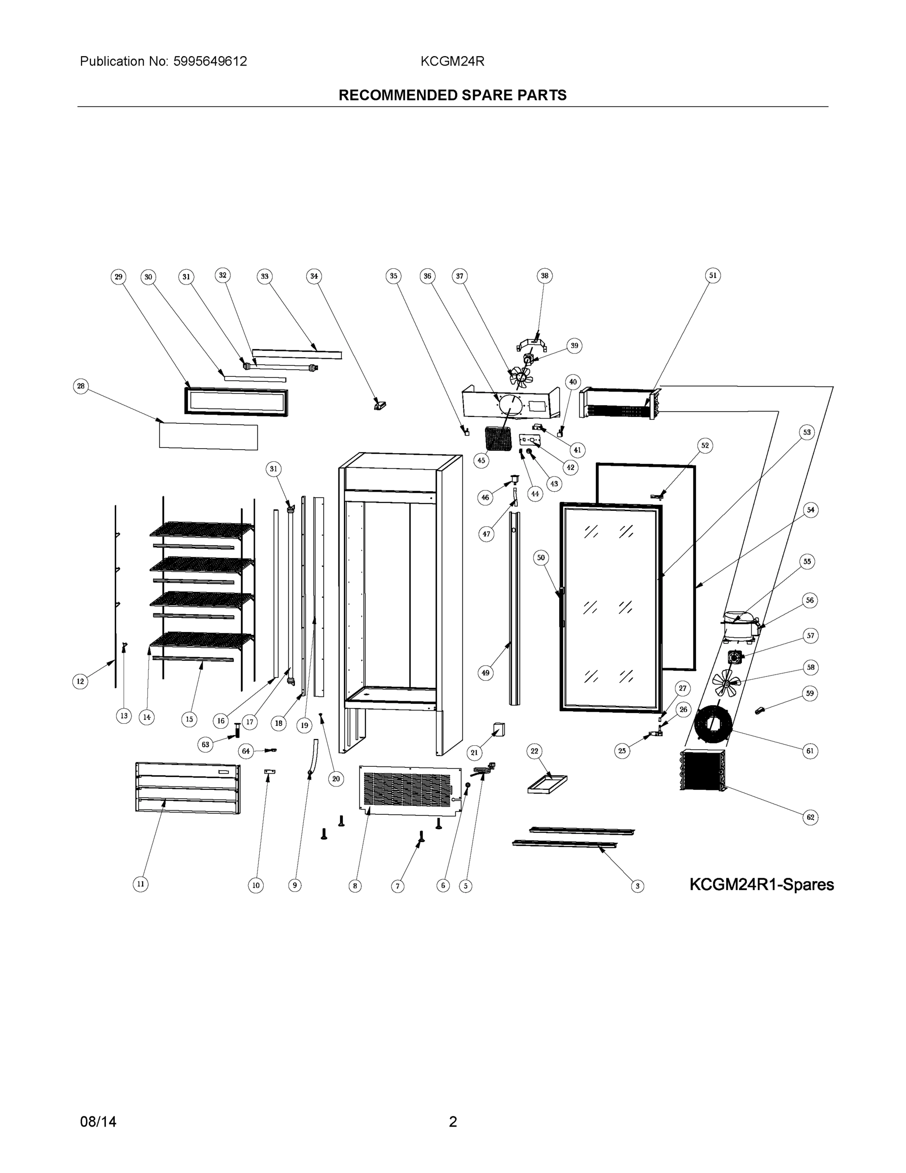02 - RECOMMENDED SPARE PARTS