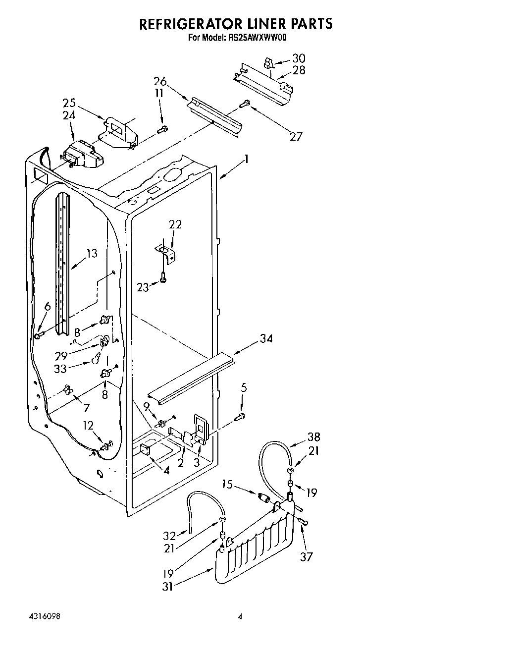 03 - REFRIGERATOR LINER