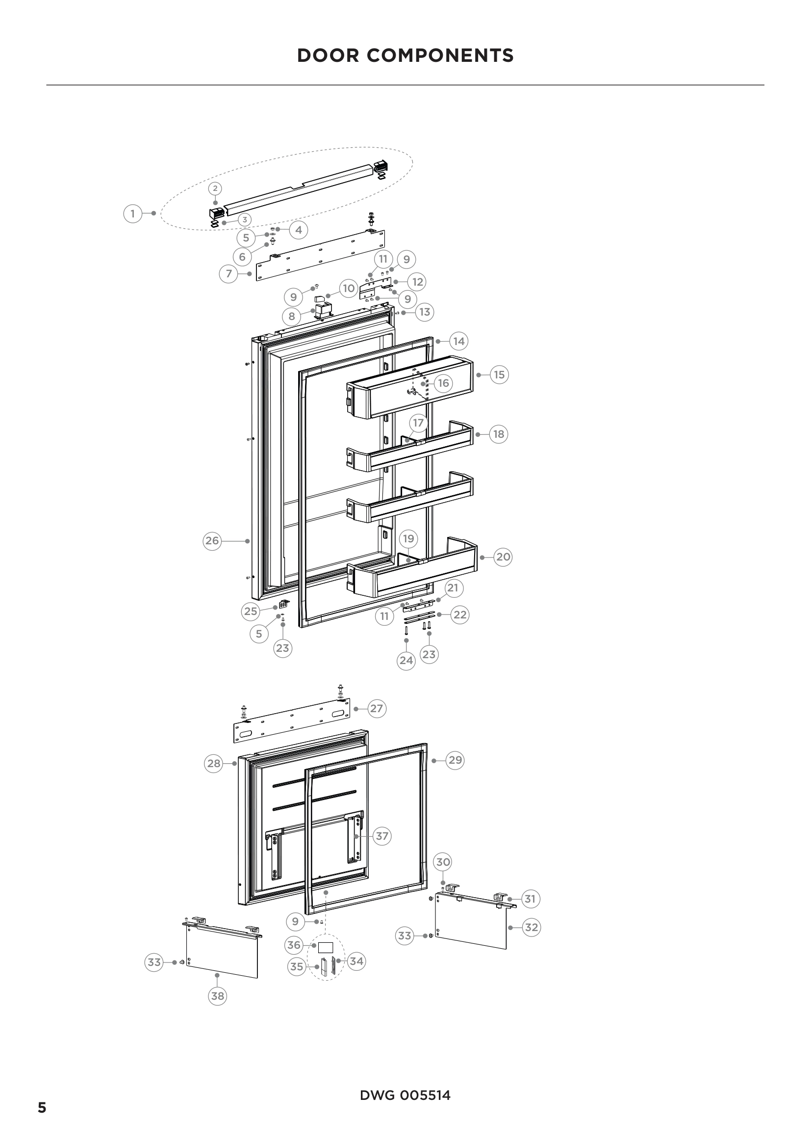DOOR COMPONENTS