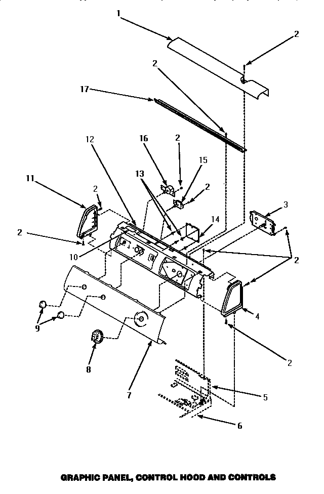 05 - GRAPHIC PANEL, CONTROL HOOD & CONTROLS