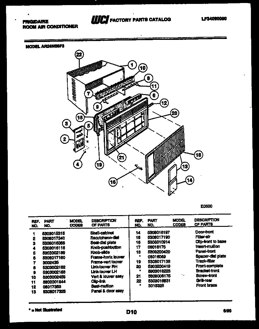 02 - CABINET PARTS