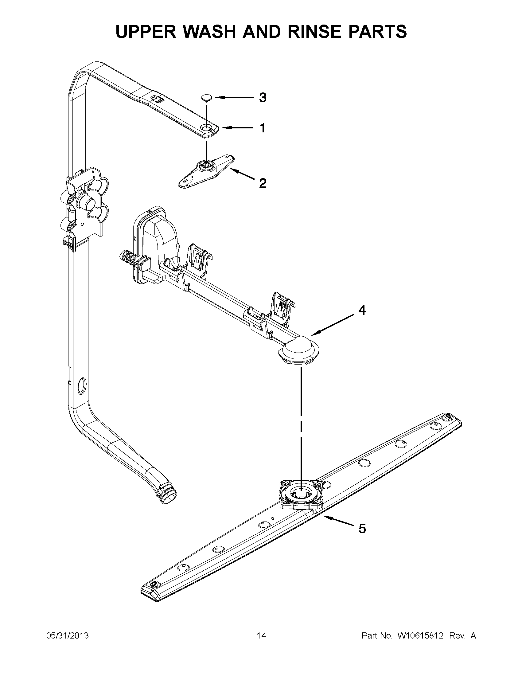07 - UPPER WASH AND RINSE PARTS